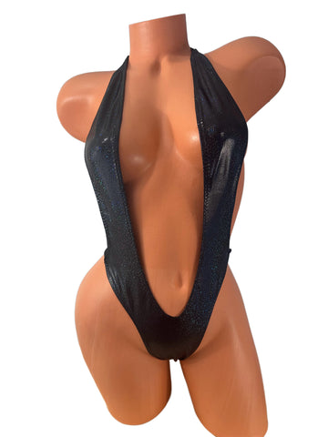 Black Metallic One Piece Slingshot