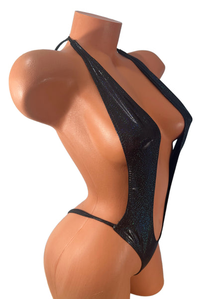 Black Metallic One Piece Slingshot