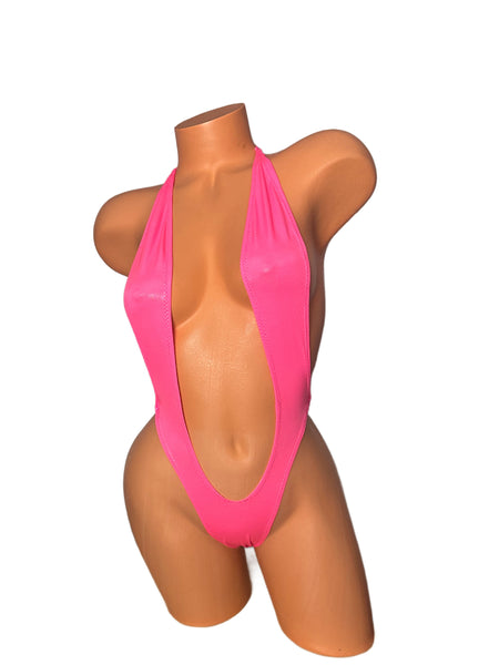 Neon Pink One Piece Slingshot