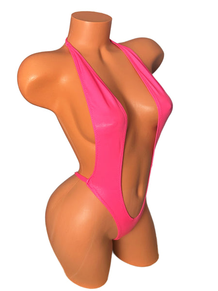 Neon Pink One Piece Slingshot
