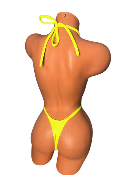 Neon Yellow One Piece Slingshot