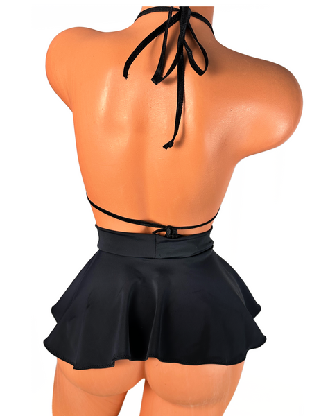 Black Micro Mini Skirt