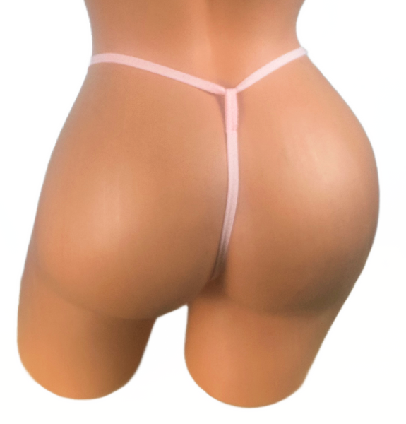 Baby Pink Mermaid Scale Micro Thong (Limited Edition)