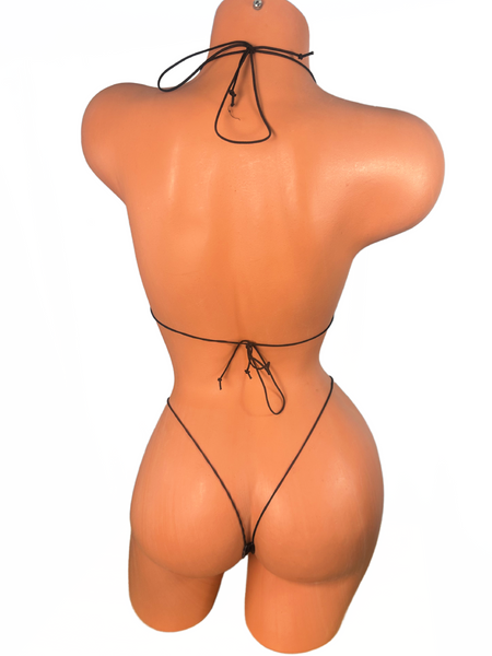 Gray Camouflage Mini Bikini