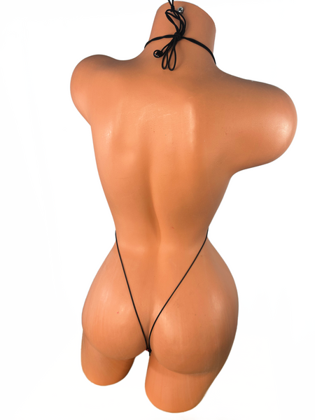 Red Shatterglass Metallic slingshot Bikini