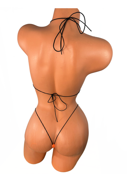 Neon Orange Mini Bikini
