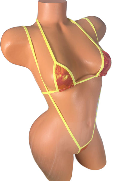 Sunburst Two piece Slingshot Bikini