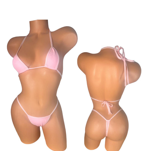 Light Pink Micro Bikini Set