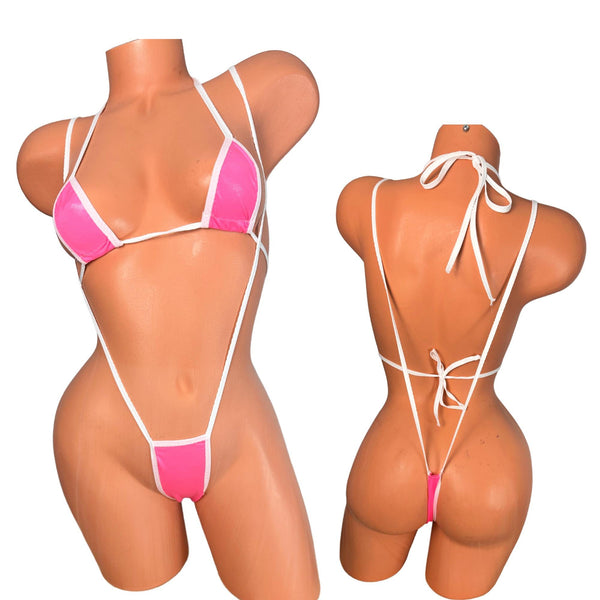 Pink Two piece Slingshot Bikini