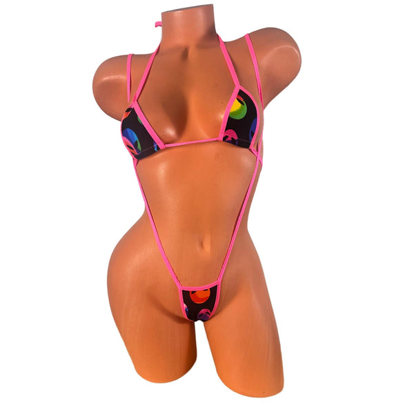Alien Print Micro Slingshot Bikini