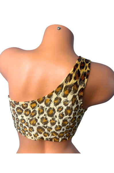One Shoulder Mini Skirt Set