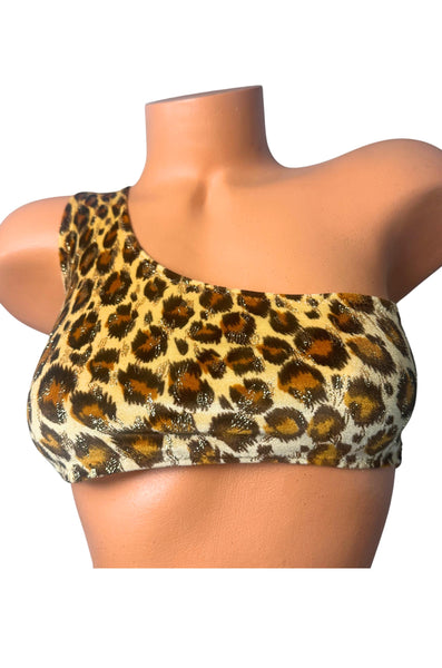 One Shoulder Mini Skirt Set