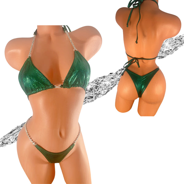 Emerald Basic Competition Bikini *Ready to Ship*